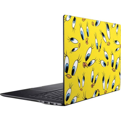 Looney Tunes Tweety Bird Super Sized Pattern Ativ Book 9 (15.6in 2014) Skin